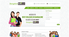 Desktop Screenshot of bangaloreedu.com